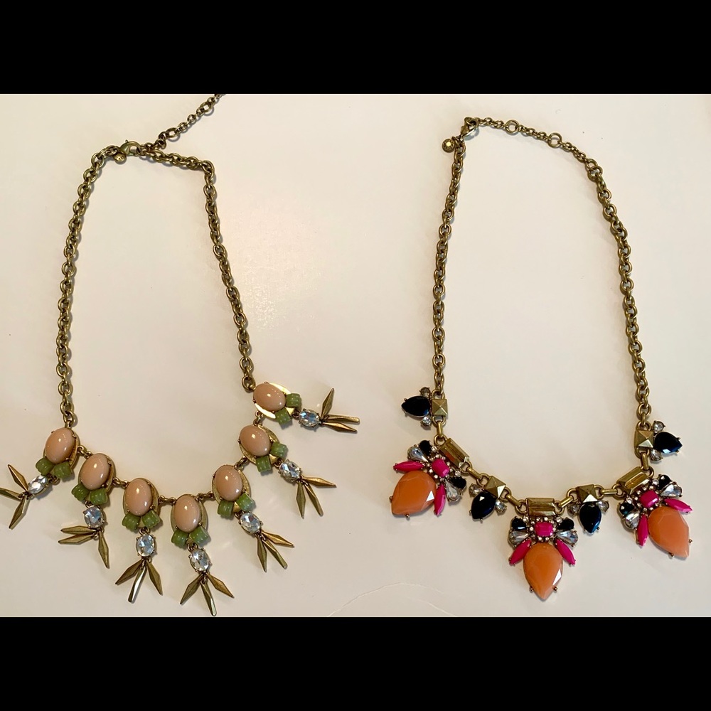 Set of JCrew Statement Necklaces
